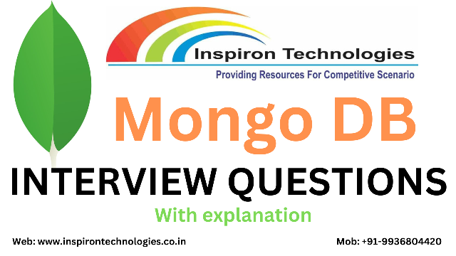 MongoDB Interview Questions